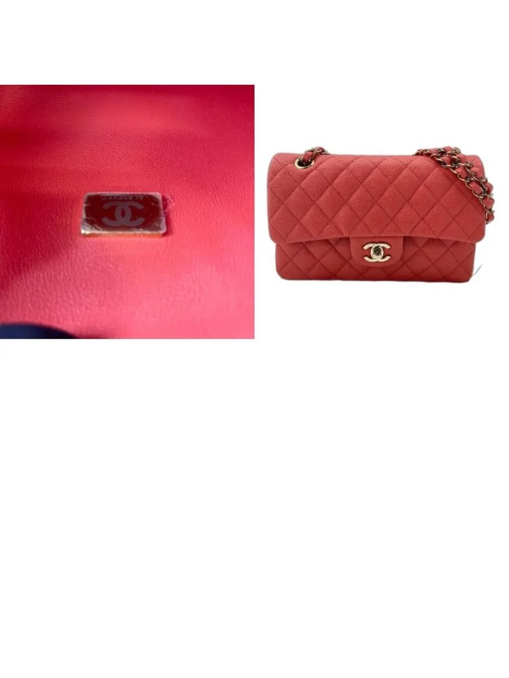 Chanel Shoulder Bag Quilted 23 Double Flap